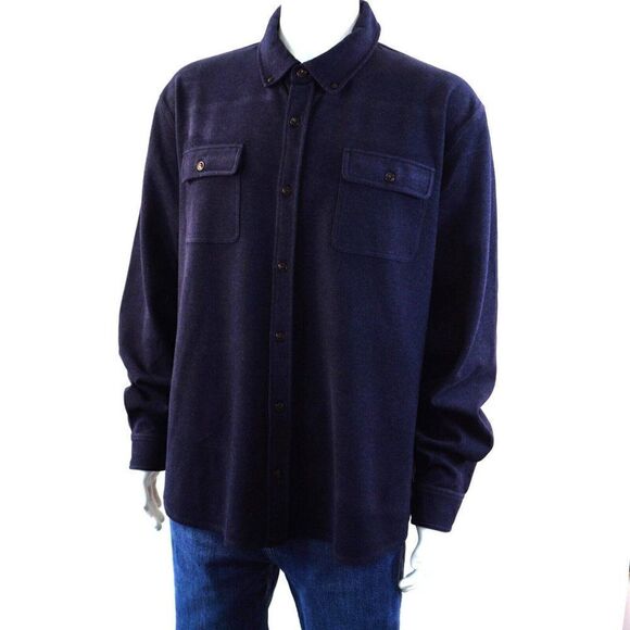 Orvis Heavy Work Over Shirt Mens XXL Long Sleeves Button Up Chore Rancher - Picture 6 of 11